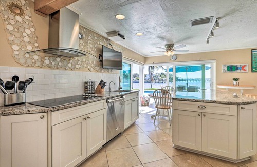 Palmetto House | Pool, Dock & Kayaks: Waterfront Palmetto Home