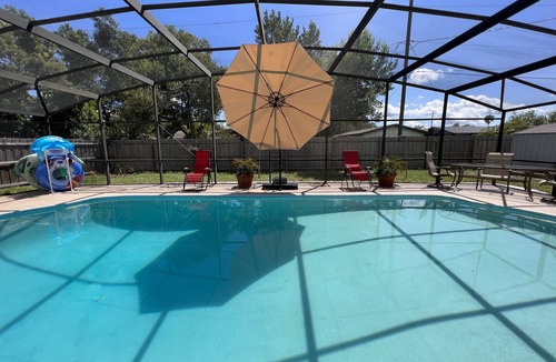 Deltona Lakes House | ⭐️ Pool ⭐️ Game Room ⭐️ BBQ ⭐️ Fire Pit ⭐️ Coffee Bar