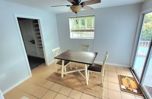 Fort King District House | Pool Home Near Downtown Sleeps 8 Family & Pet Friendly