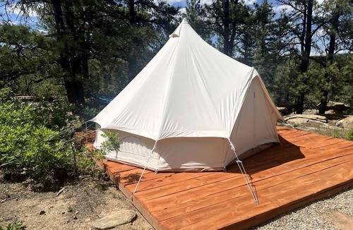 Boncarbo RV Rental | Private Bell Tent with Amazing Stargazing in Colorado