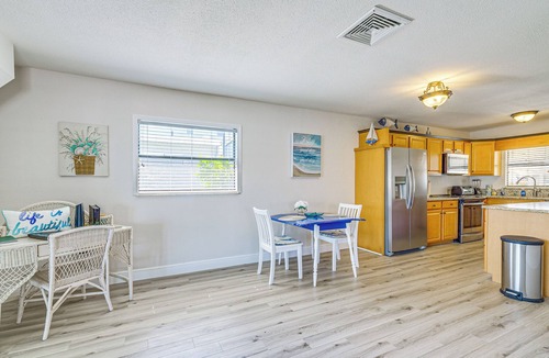Flor-a-mar House | Private Dock! Canalfront Home: 4 Mi to Beaches