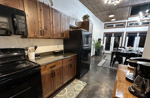 Franklin House | Private gated loft close to town w/ goats on property.