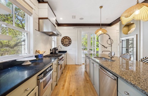 Cottage District House | Private Heated Pool! Ping Pong Table! Gourmet Kitchen & Carriage House!
