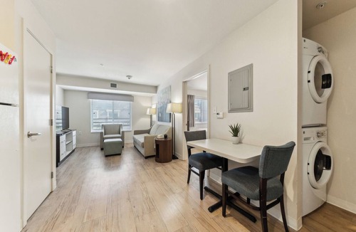 Far North Central Apartment | Properties by Preston I Stylish 1Bed I Gym