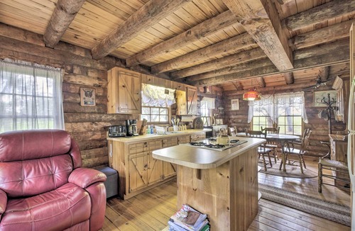 Candler Cabin | Quaint & Quiet Belleview Cabin on 35 Acres!