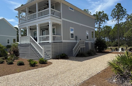Panacea House | Quiet Nature Escape Family beach getaway pool