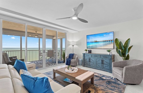 Vanderbilt Beach Condo | QUIET RETREAT - On Vanderbilt Beach – 7th Floor Gulf Views, All NEW Decor, Pool