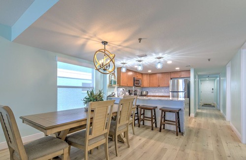 North Redington Beach Condo | Ram Sea 614: 3 BR, 2 BA Condominium in N. Redington Beach, Sleeps 8