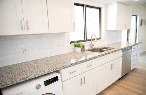 Indian Rocks Beach House | Rare last-minute DISCOUNT in Indian Rocks Beach! Renovated 3BR WATERFRONT single family home with private dock sleeps 8, WALK to the sugar-white sand beach, Includes paddle board, beach chairs, wagon & umbrellas. 3bdrm, 2 bthrm, sleeps up to 8.