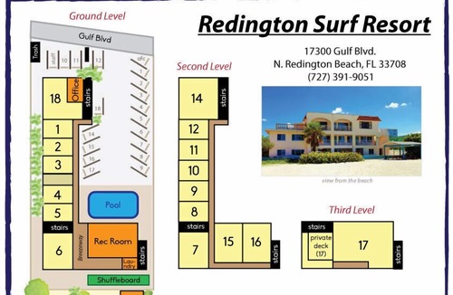 North Redington Beach Condo | Redington Surf Resort 03 Studio