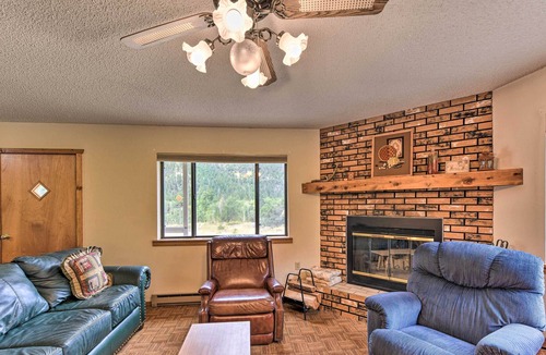 Nathrop Cabin | Remote Cabin: 3 Miles to Mt Princeton Hot Springs!