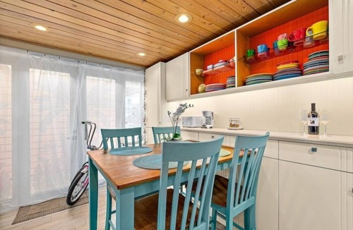Flagler Beach House | Romantic Couples Beach Getaway ,with private beach, hammocks and umbrellas