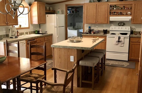 Old Town House | Rustic Retreat: Ranch Home with 40 Private Acres and Covered Patios