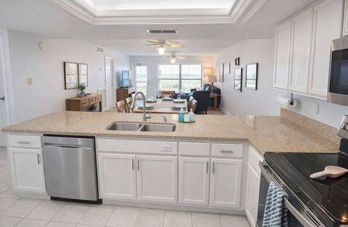 South Padre Island Apartment | Saida Towers II #104 (2-Bedroom Condo) with Pool by RedAwning