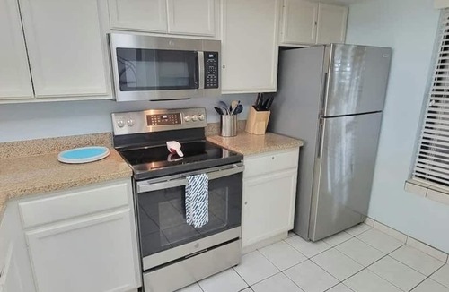 South Padre Island Apartment | Saida Towers II #104 (2-Bedroom Condo) with Pool by RedAwning