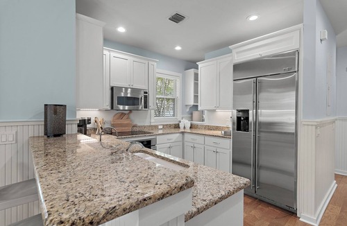 WaterSound Beach House | Salt Box Lane Retreat | Private Beach | Golf Cart/Bikes Provided