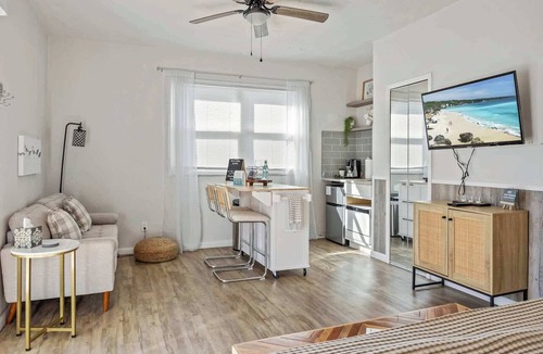 Satellite Beach Apartment | Sandpiper Studio | Across From Beach!