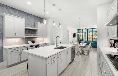 Melbourne Beach Condo | Sandy Solace | Stylish Ocean View Condo w/Balcony, Premium LR/DR & Huge Master