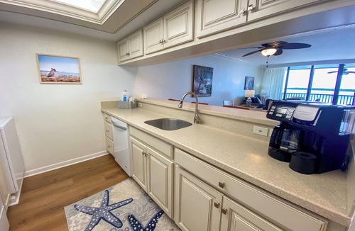 Punta Rassa Condo | Sanibel Harbour Resort - 314: Stylish condo steps away from private beach.