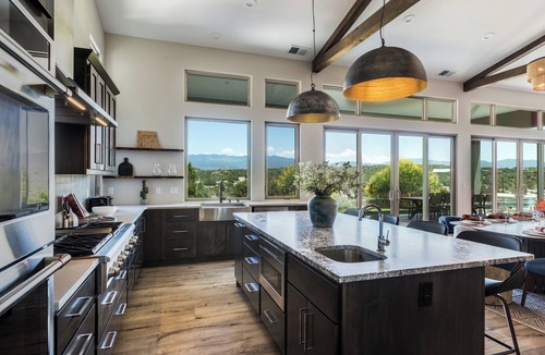 Santa Fe House | Santa Fe Design Home · Stargazing Dome, Sauna, Cold Plunge & Mountain Views
