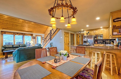 Hiawassee Cabin | Santa Marta Summit by Chatuge Home Concierge | Mountain Views · Firepit · Ping-Pong · Card Table · Gas Grill