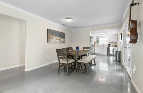 Palm Coast House | Short golf cart ride to the surf and sand near Hammock Beach!