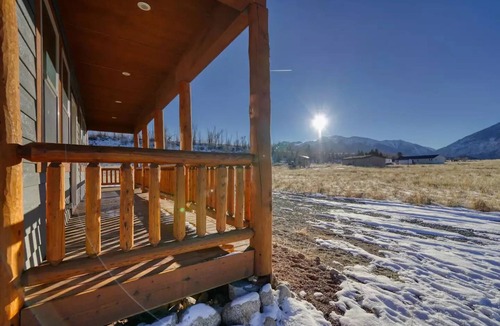 Nathrop Cabin | Silver Trout Lodge, newer cabin with amazing views of Mt Princeton & Mt Antero.