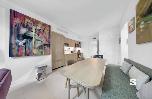 East Little Havana Apartment | Sleek 3-BD Downtown Condo with Water & City Views