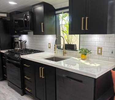 Clermont Villa | Sleek, Modern, Pet Friendly Custom Tour Bus!