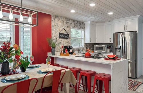 Crystal Beach House | SolMate-PoolHeat Deals-Free GolfCart,Bikes,Hot Tub