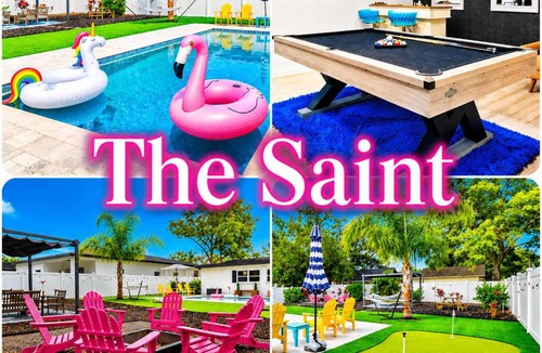 Sun Bay South House | South Tampa- VIP- Concierge- Backyard Oasis- Pool- Hammock- Golf- Fire- Pit- Games- Pool Table