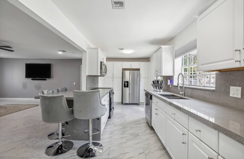 Palmetto Estates House | Spacious 3BR Villa in Miami with Fenced Backyard