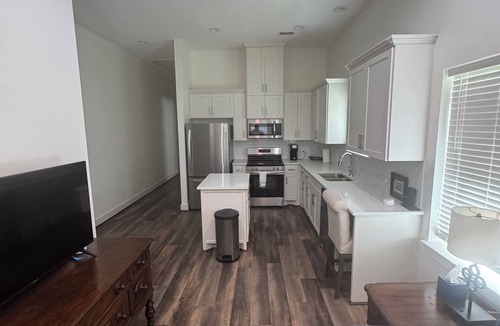 Wharton Apartment | Spacious 4-plex apartment in tranquil Wharton with AC, WiFi, and Security System