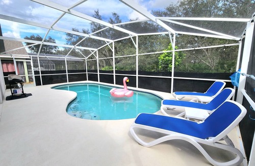 Clear Creek Villa | Spacious 5-Bedroom Pool Home Near Disney - Private Pool - Game Room