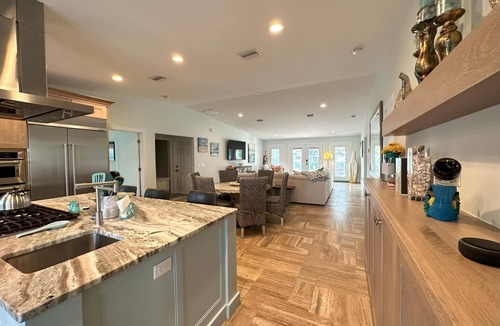 Vilano Beach House | Spacious High Quality New Home - 1 Block to the Beach - 1 Pet Friendly