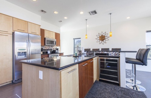 South Padre Island House | Spacious, Modern Home with Large Private Pool & Hot Tub! Dog friendly!
