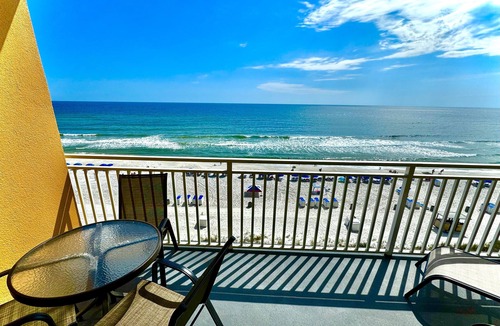 West Panama City Beach Condo | Splash~Oceanfront 305E Unit with free beach service & Wifi. Close to Pier Park!