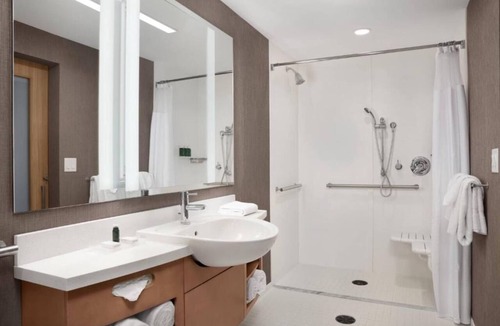 Florida Central Atlantic Coast Hotel | SpringHill Suites | Queen Suite | Close to Airport & Convention Center