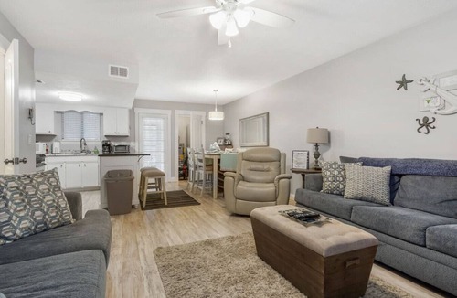 Panama City Beach Villa | Steps from the Beach, Golf Cart-Gulf Highlands 201