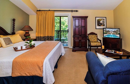 St. Augustine Condo | Studio w/water view -balcony - pool & hot tub - near beach!