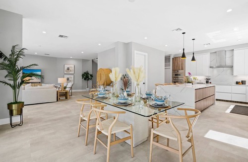 Middle River Terrace House | Stunning Modern Heated Pool Retreat with Scenic Waterway Views Near Beaches!