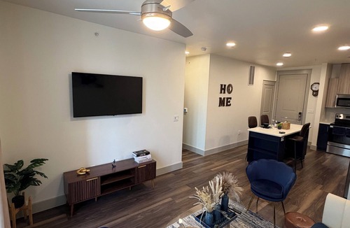Addison Apartment | Stylish One-Bedroom Getaway Near Everything