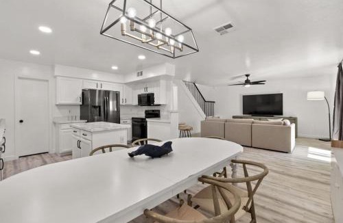 Larissa House | Sun-Drenched Terrace: Chic w Grille Firepit Pool
