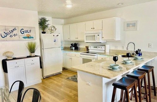 Panama City Beach House | Surfside Serenity@Bidawee! 1 Block from Prvt Bch Access and Peek-A-Boo Gulf View