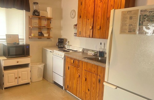 Kingsland Cabin | The Cove Suite with Picnic Area & Pet-Friendly