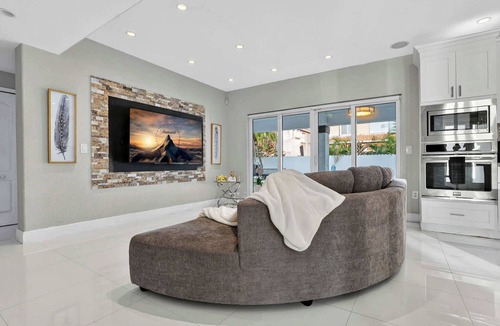 Ludlam House | The Miami Villa Star Wars Game Room Golf, Pool