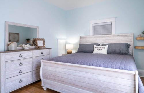 Historic District House | The Oasis: Your NSB Pool Retreat