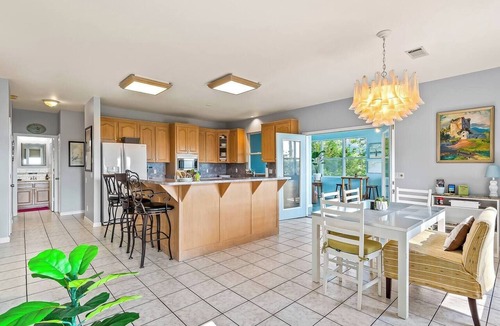 Panacea House | The Professor's Fish House- dock on the bay