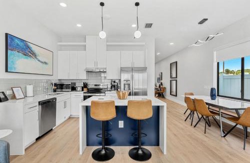 Cocoa Beach Villa | Tidal Tranquility - Luxe Beach Stay with Spa Hot Tub - Walk to Beach