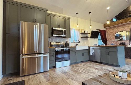 Lake George Cabin | Tiny Glamping Lake House - The Black Rose Saloon